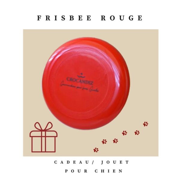 Frisbee-rouge-jouet-chien-crocandiz